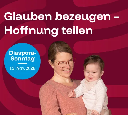 Plakat zur Diaspora-Aktion 2026 des Bonifatiuswerks