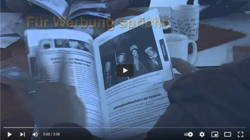 Vorschau-Bild zum Video "Im Pfarrbrief werben"